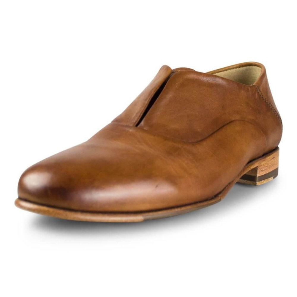 NEW Sutro Valencia Honey-Colored Lace-less Oxfords